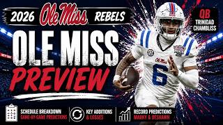 2026 Ole Miss Rebels Football Preview | Schedule & Record Predictions