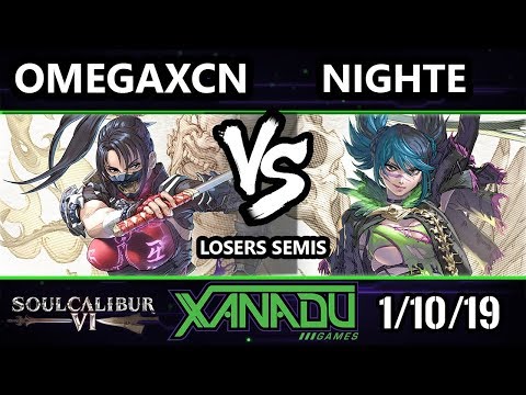 F@X 284 SC6 - OmegaXcn (Taki) Vs. NightE (Tira) Soulcalibur VI Losers Semis