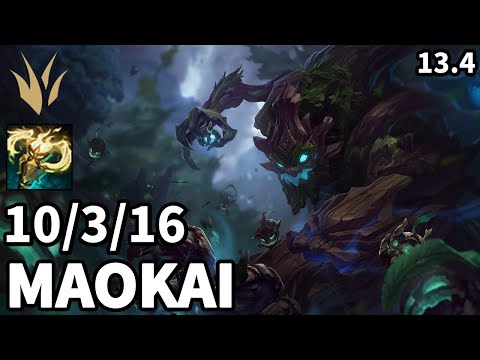 Maokai Jungle vs Talon - EUW Master | Patch 13.4