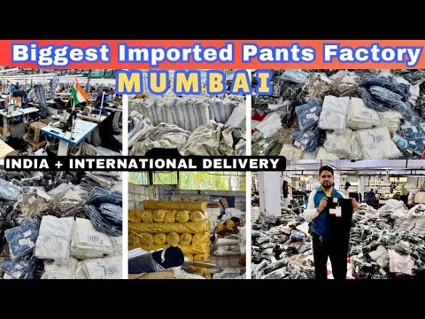 Biggest Imported Formal Pants Factory In Bhiwandi Mumbai /Gurkha ,Barbi, Twill, Popcorn, Lycra