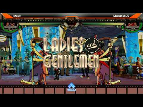Skullgirls @ Evo 2014 - Top 8 Eliza Exhibition at Madcatz Booth