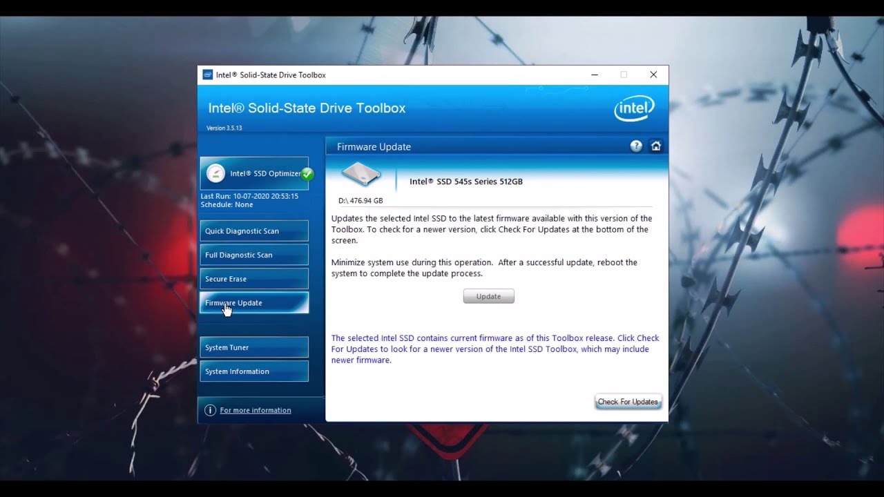 intel SSD toolbox overview