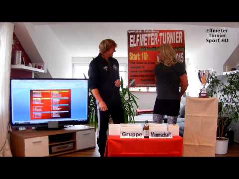 Elfmeterturnier Auslosung 2015