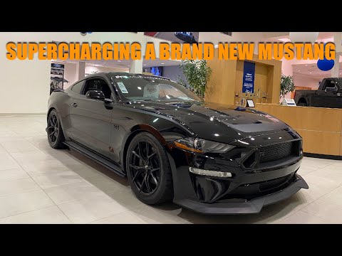 Installing a Roush Phase 2 Supercharger on my 2021 Mustang GT