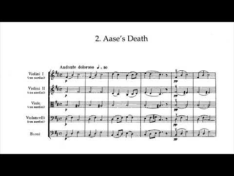 Edvard Grieg - Peer Gynt Suite No. 1 (Op. 46) [Score Video]