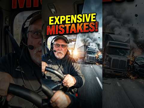 When cameras captured the most expensive truck driver mistakes #karma