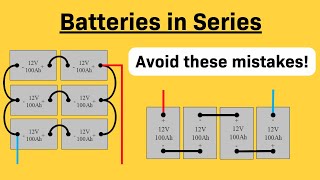Connecting Batteries in Series - Charging 12V Lithium Batteries