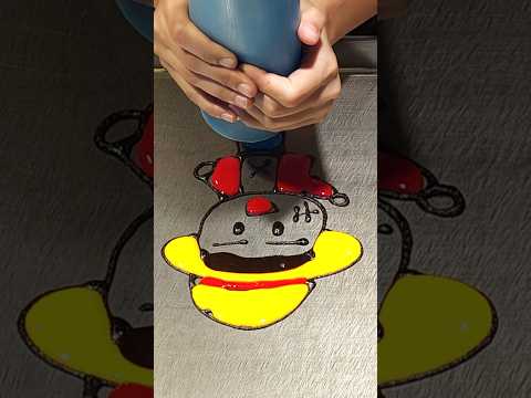 An amazing character pancake artist who makes your own pancakes to order!