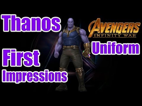 Thanos Infinity War Uniform First Impressions and Thoughts (MFF)