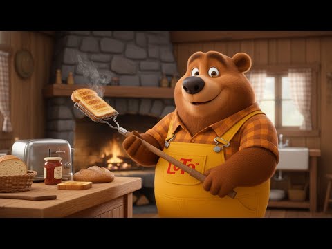 Lotto Bear's Secret Making The BEST Homemade Toast From Scratch! | Loto Bear Farm