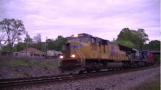 preview picture of video 'Norfolk Southern 23N Northbound Intermodal in Mableton,Ga 04-12-2015©'
