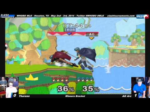 WHOBO MLG - AG Arc vs Thoraxe - SSBM