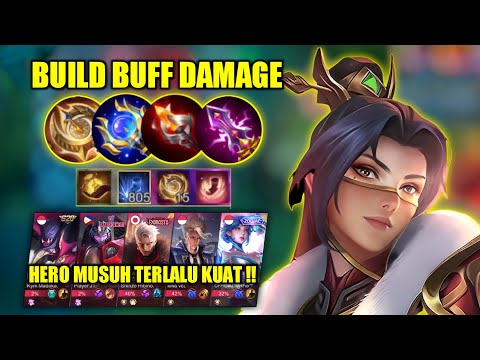 LUO YI BUILD DOUBLE DAMAGE !! LEPAS HERO OP HARD GAME PARAH !!