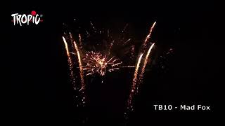 TB10 - Mad Fox - TROPIC Fireworks, Fajerwerki, Feuerwerk, Vuurwerk, Feu d'artifice
