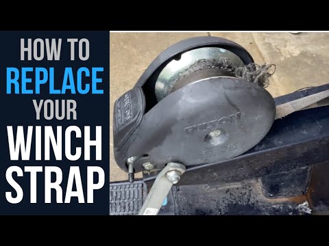 How To Replace a Boat Winch Strap