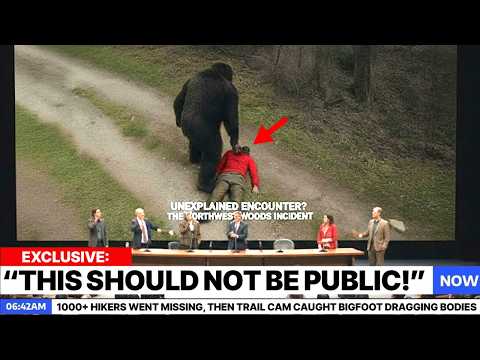 Mehr als 1000 Wanderer verschwanden, dann filmte eine Wildkamera Bigfoot, wie er Leichen hinter s...