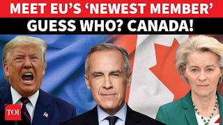 ‘HI TRUMP, MEET EUROPE!’ Carney ‘DUMPS’ U.S. As Canada Falls For EU ‘Membership’ | Watch