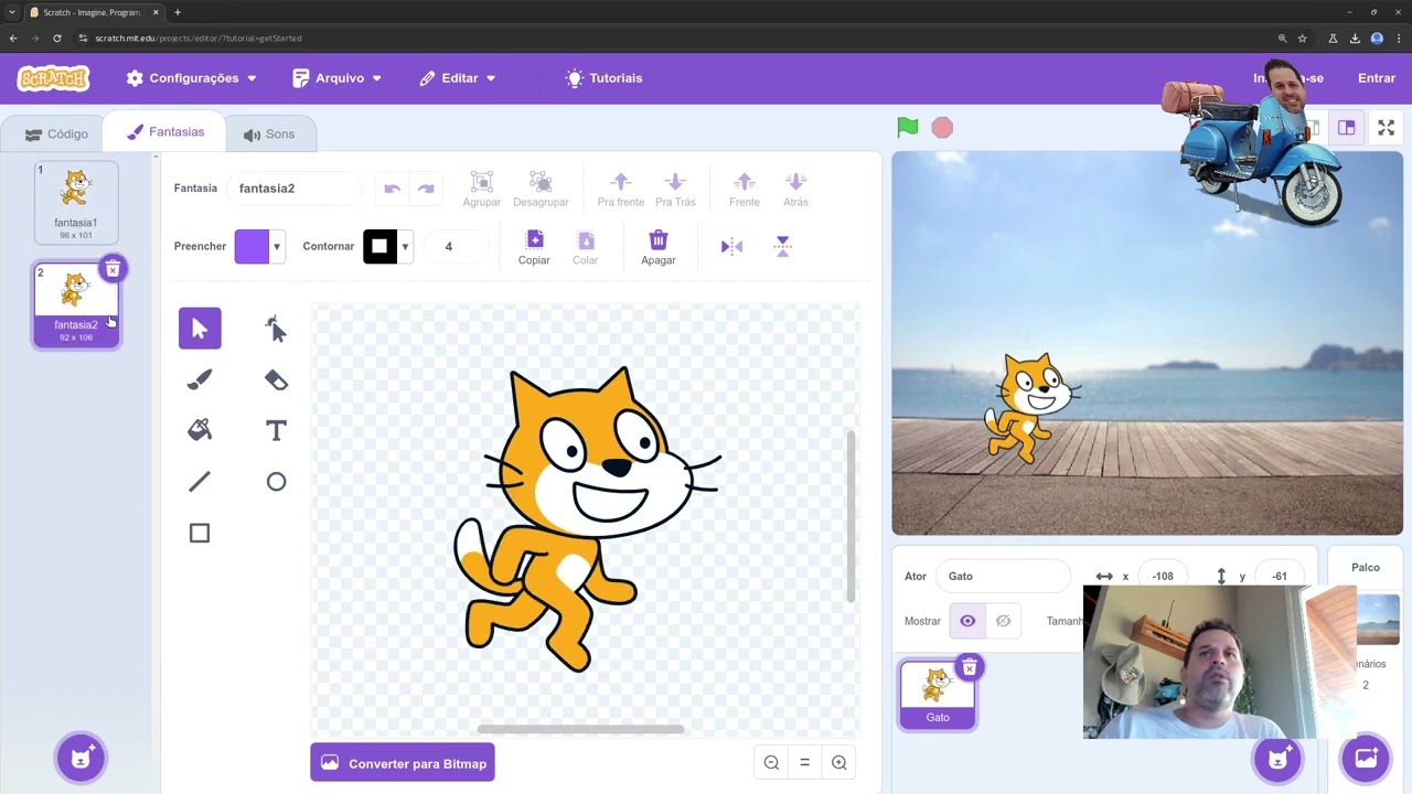 Começando com Scratch - Lógica de Programação - Aula 01