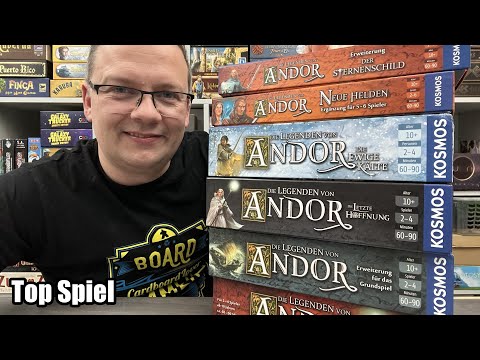 Top Spiele von Jörg Teil 17: Die Legenden von Andor (Kosmos) - ab 10 Jahren
