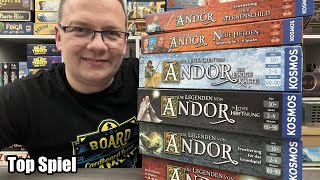 Top Spiele von Jörg Teil 17: Die Legenden von Andor (Kosmos) - ab 10 Jahren