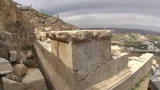 preview picture of video 'Herodion fortress - the exact spot where the tomb of Herod the Great was discovered'
