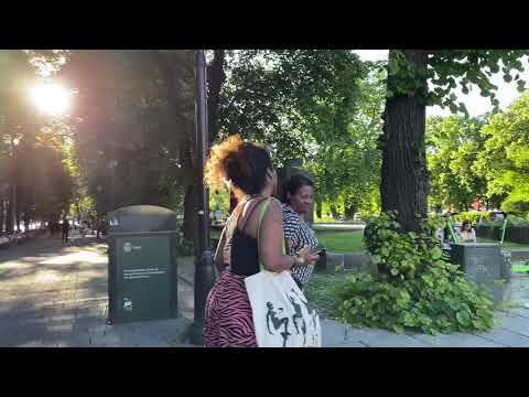 Walking Oslo june 2021 🏃🏻‍♀️ Eidsvolls plass - Nationaltheatret by oslo elsa67