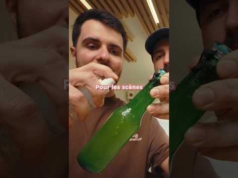 On teste un spray utilisé dans le cinéma