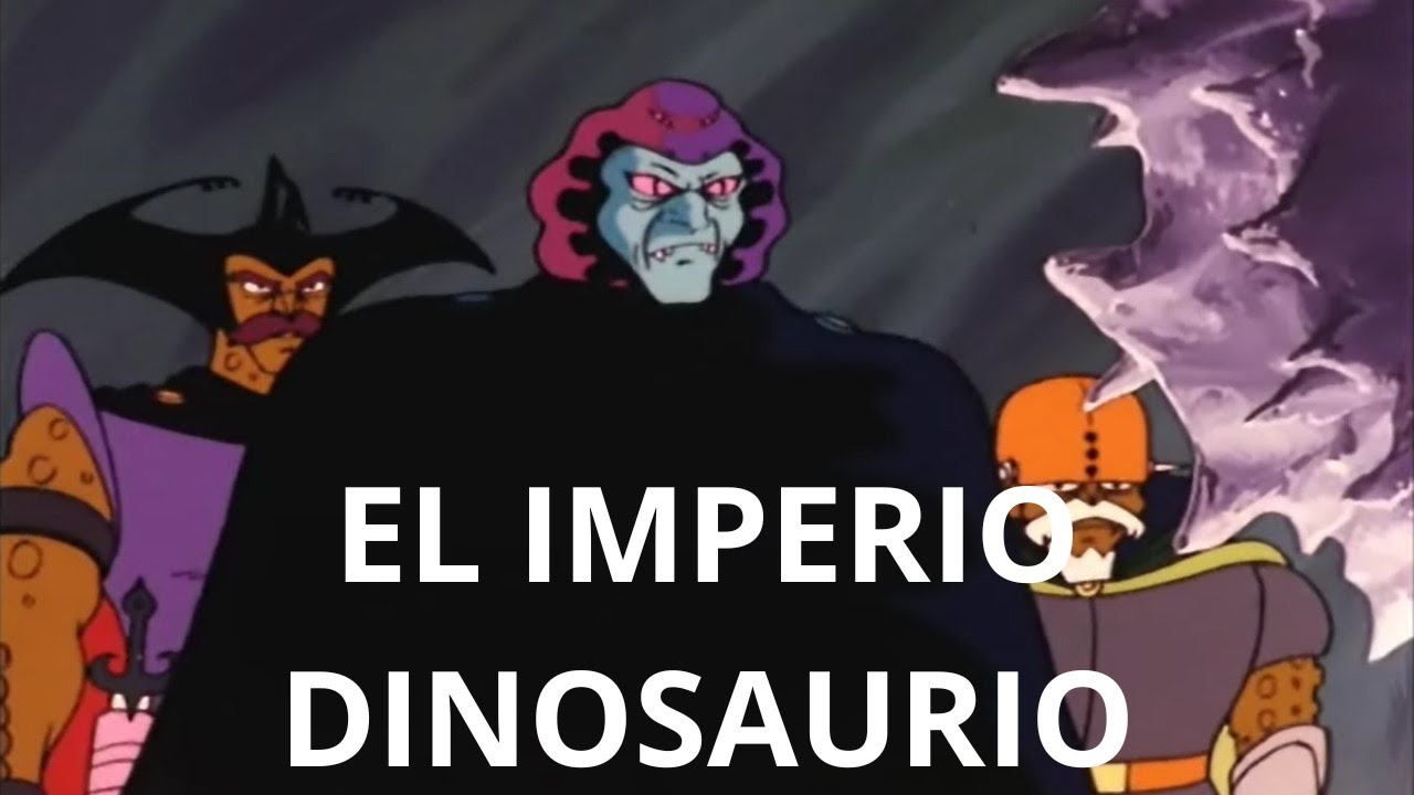 Getter Robot 1974 Los villanos (El Imperio dinosaurio)