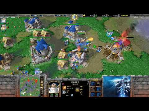 【皇冠之过分暴兵】魔兽争霸大帝解说 Sonik vs Deathnote AZ