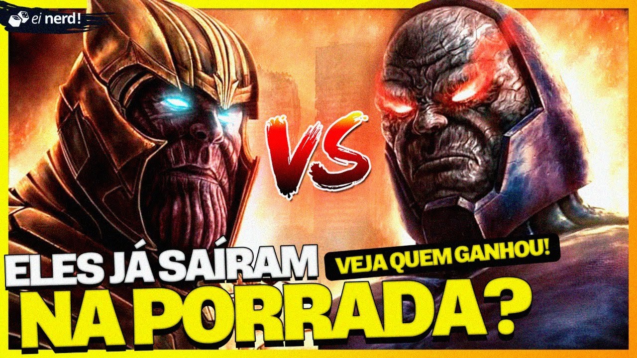 THANOS E DARKSEID JÁ SE ENFRENTARAM NOS QUADRINHOS - QUEM VENCEU?