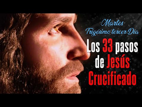 33° DÍA MARTES| LOS 33 PASOS DE JESÚS CRUCIFICADO