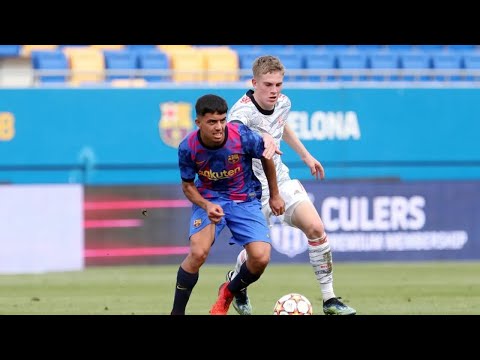 Ilias Akhomach vs Bayern Munich U19 - UEFA Youth League (9/14/21)