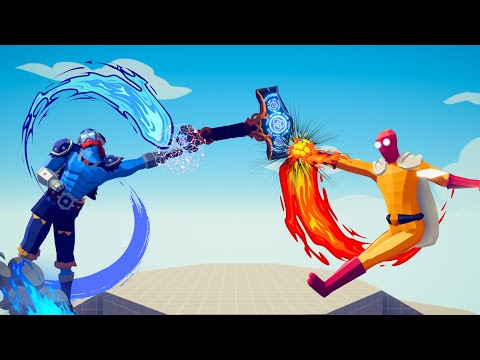 BATTLES THOR vs ALL BOSS UNIT - Totally Accurate Battle Simulator TABS