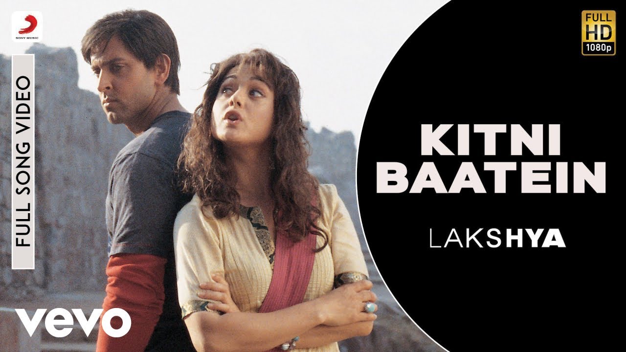 Kitanee Baate Yad Aati Hai Lyrics | Lakshya | Sadhana Sargam, Hariharan | Shankar Ehsaan Loy