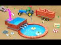 Build A Safe DIY Swimming Pool For Hot Weather Science Project With Bricks Pump