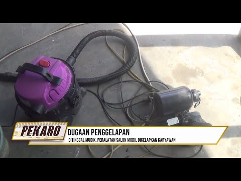 Ditinggal Mudik, Peralatan Salon Mobil Digel4pkan Karyawan