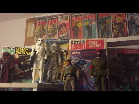 Vintage Action Man Box collection