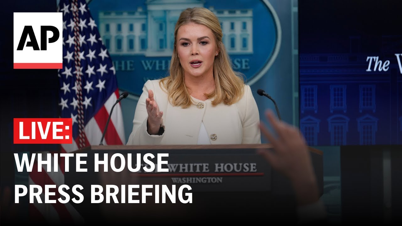 LIVE: White House press briefing