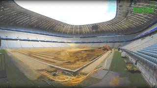 Download lagu FC Bayern München - Umbau der Allianz Arena 2014 mit heiler mp3