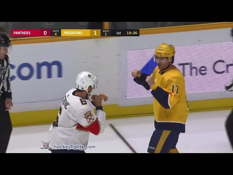 Alex Petrovic vs Scott Hartnell