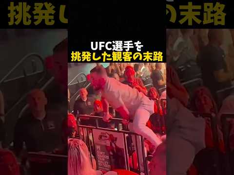 UFC選手を挑発してはいけない理由 #ufc #mma #格闘技