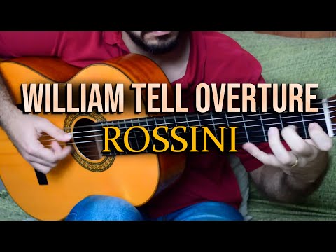 William Tell Overture (Rossini) - Lone Ranger Theme - Fingerstyle Guitar (Marcos Kaiser) #124