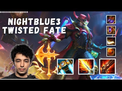 ⚡Nightblue3 Twisted Fate Mid VS Diana ⚡ #TwistedFate #Gameplay