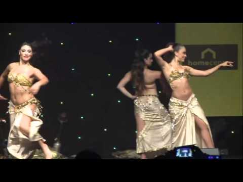 MX: Choreographed Belly Dancer with Golden Wings Ref #0924