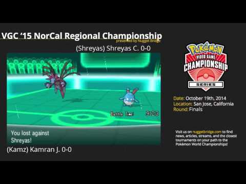 VGC '15 NorCal Regional - Finals: Kamran J (Kamz) vs Shreyas C (Shreyas)