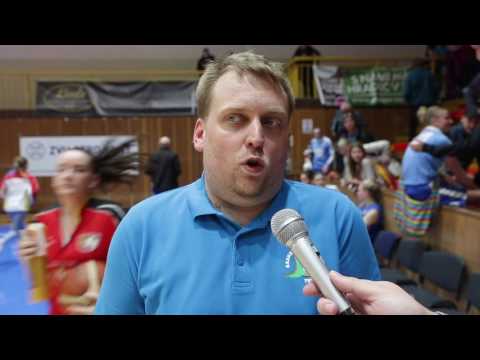 Petr Kapitulčin Lvice - Trutnov 100:56, 1. utkání čtvrtfinále