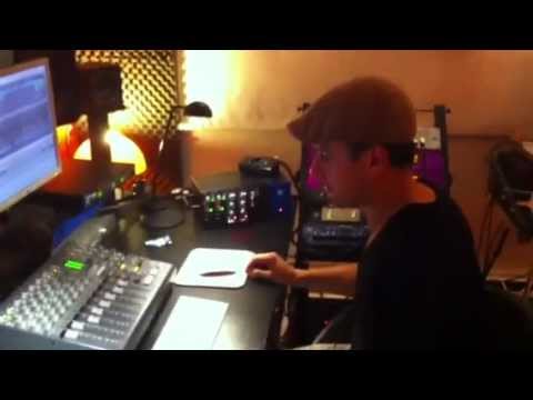 Sebo album mixing session mit Simon Grey