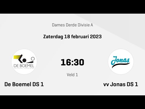 De Boemel D1 - VV Jonas D1