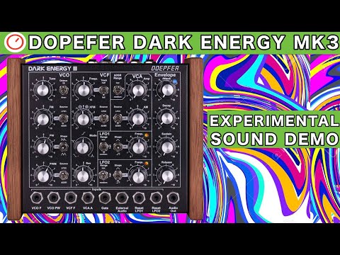 Doepfer Dark Energy III Synthesizer Crazy Sounds! | SYNTH ANATOMY