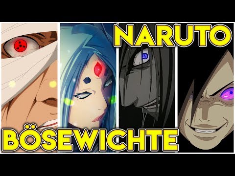Top 13 Bösewichte / Antagonisten aus Naruto | Meliodas